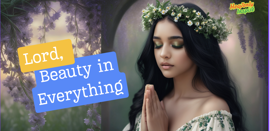 Lord, Beauty in Everything